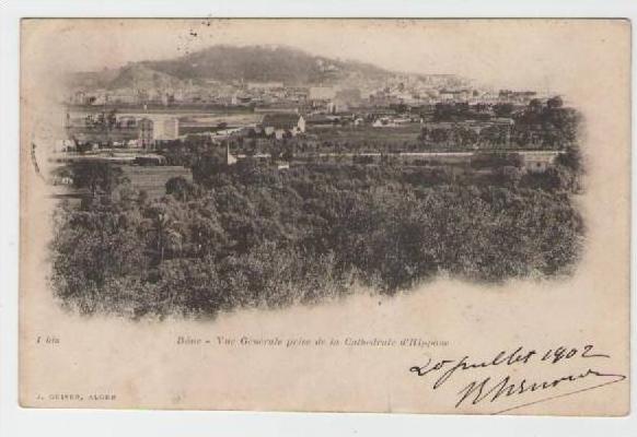 31  1 bis  bône   vue générale prise de la cathédrale d'hippone