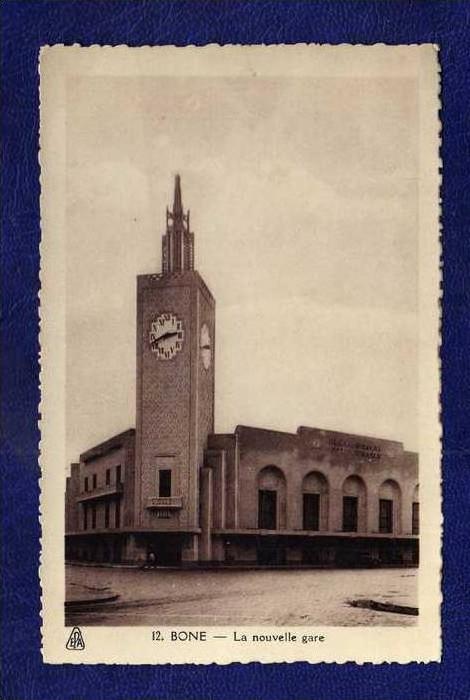 ALGERIE / ALGERIEN   Bone La nouvelle gare