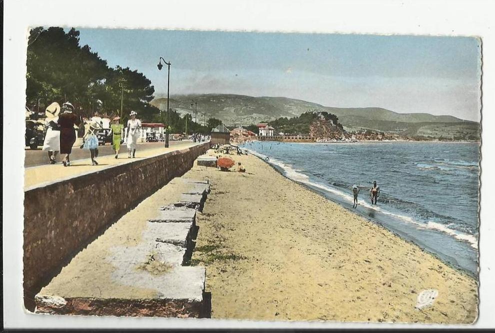 CPSM BONE , PLAGE DE ST-CLOUD , LA JETEE PROMENADE