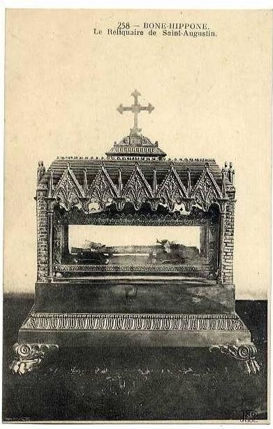ALGERIE BONE HIPPONE LE RELIQUAIRE DE SAINT AUGUSTIN