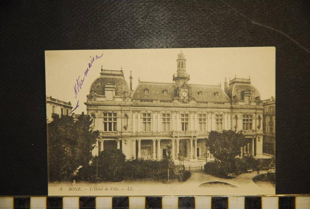 CP, algerie, bone l'hotel de ville n° 3 LL