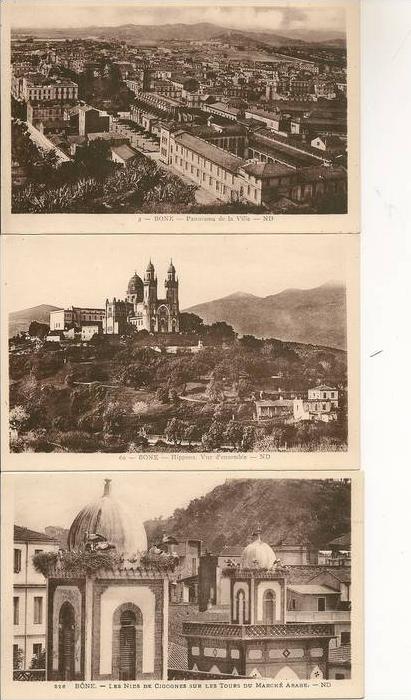 12 / 10 /  291  _  3 CP DE BONE  ( A lgérie )