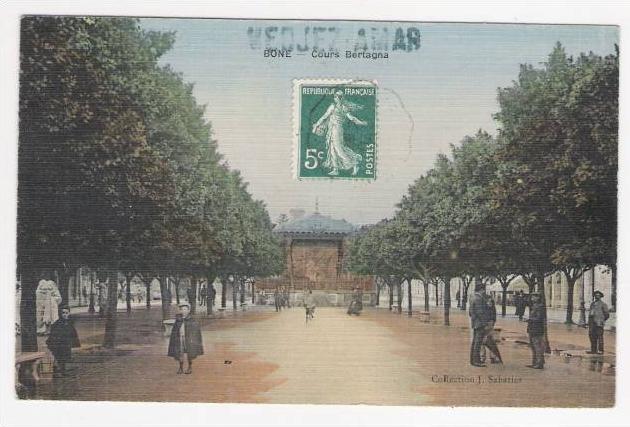BONE - Cours Bertagna - cartolina FP V 1911