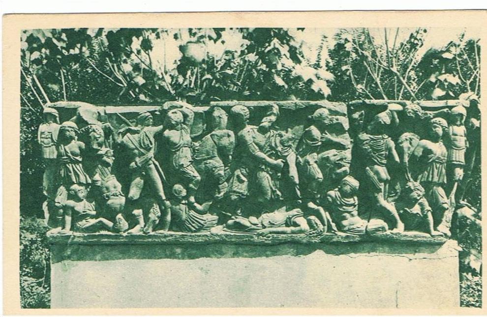 BONE  HIPPONE  MUSEE  SARCOPHAGE ROMAIN  L´ALGERIE VOUS CONVIE AUX FETES DE SON CENTENAIRE EN 1930