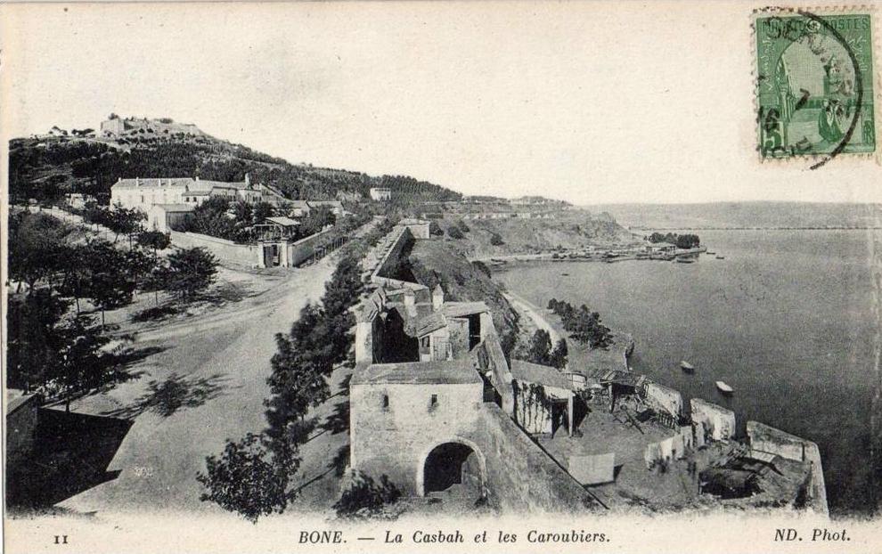 CPA - ALGERIE  11 -  BONE - La Casbah et les Caroubiers - ND Phot