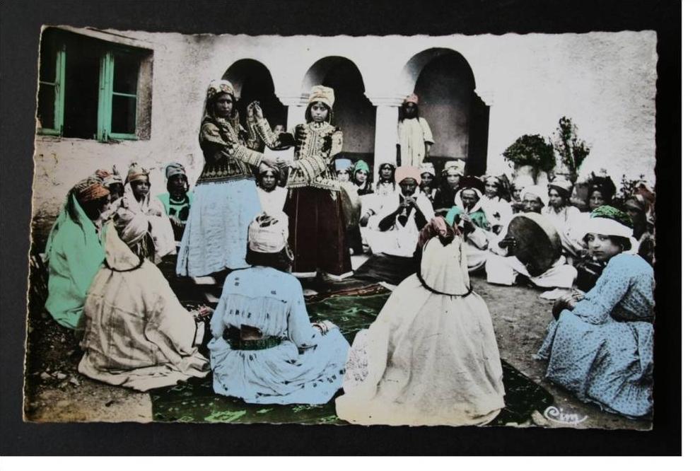 ALGERIE  DANSES D'OULEDS NAILS COLLECTION ARTISTIQUE L'AFRIQUE