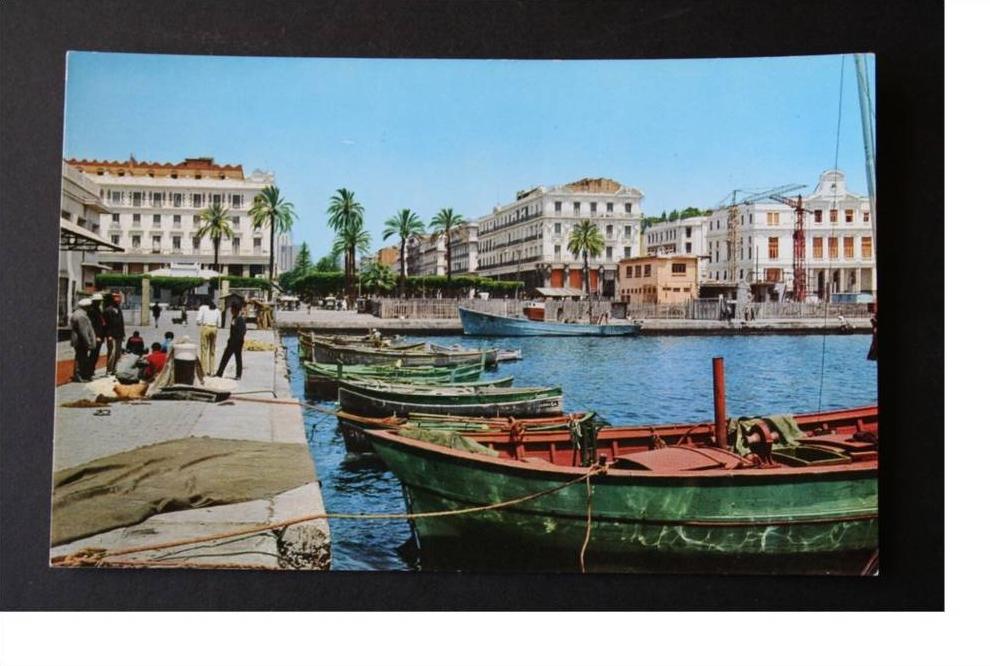 ALGERIE  ANNABA BONE LE PORT DE PECHE
