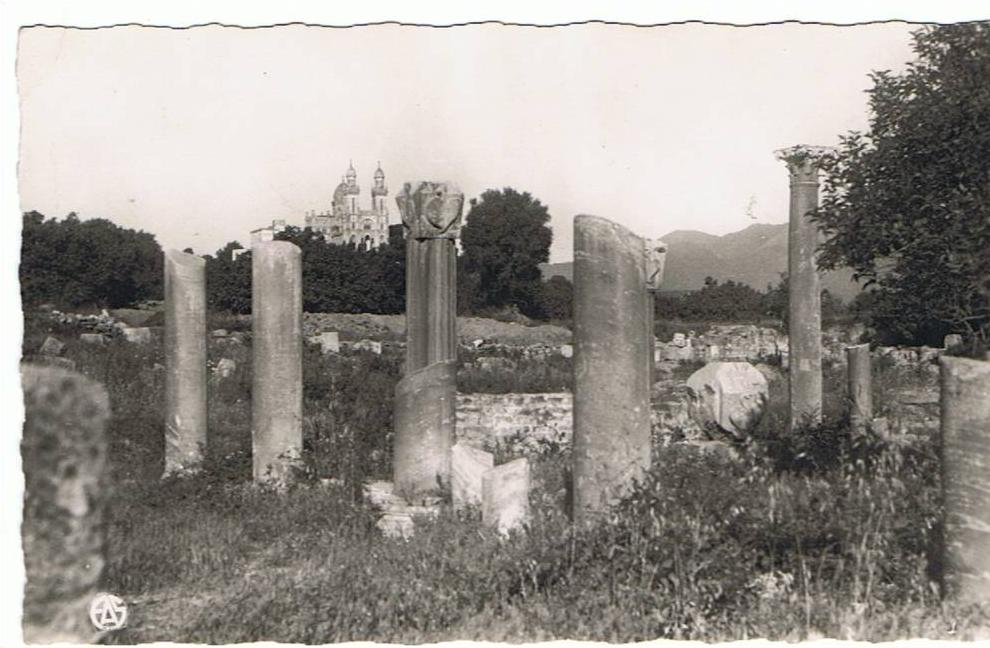 BONE - ANNABA - LES RUINES D'HIPPONE ET LA BASILIQUE