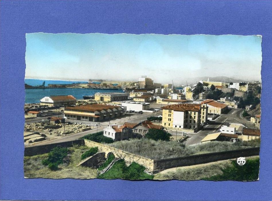 Z - Algérie - BONE - L´avant port et les quais - Docks - bateau