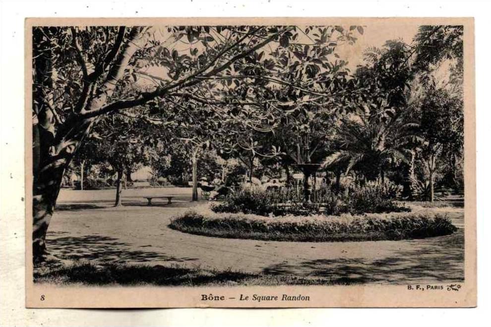 Annaba Bone Square Randon avec Bassin et Fontaine Carte BF n° 8