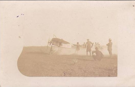 ALGERIE SOUVENIR DE BONE SEMAINE D AVIATION 1912 LECOU JEAN CARTE PHOTO editeur h sagnol opticien RARE DOCUMENT DOS