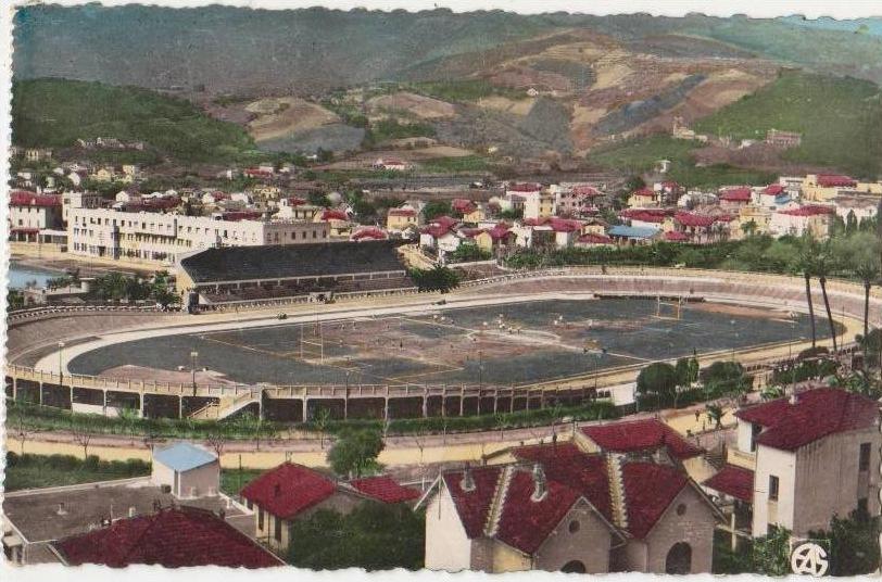 CPSM ALGERIE BONE Le Stade Stadium 1958