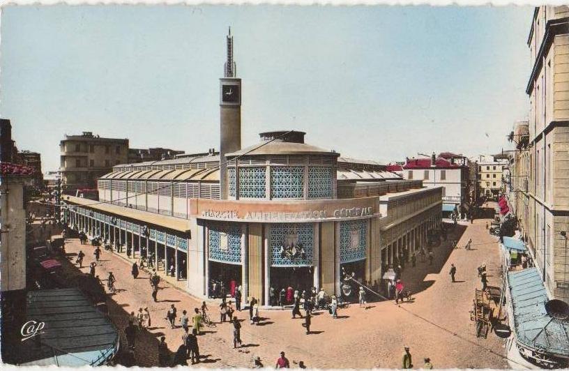 CPSM ALGERIE BONE Le Nouveau Marché Européen