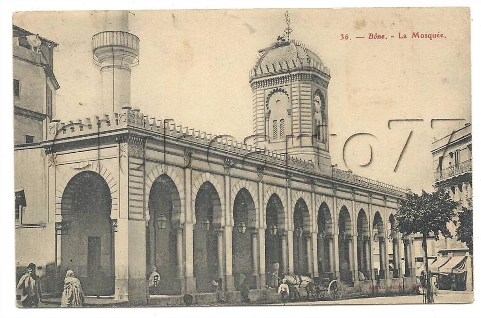 Annaba ou Bône (Algérie)  La mosquée   environ 1909 (animée).