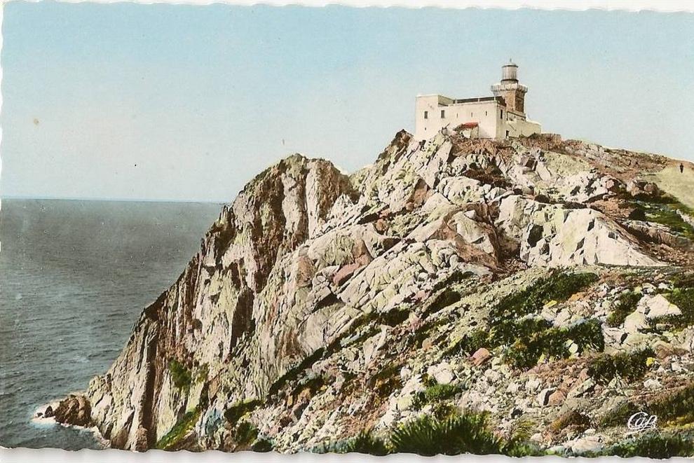 Carte postale Phare du Cap de Garde Bone Algérie française AFN