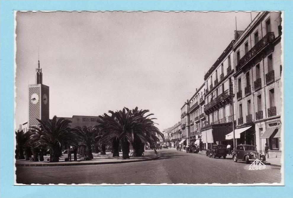 BONE - Quartier de la Gare - CPSM années 50