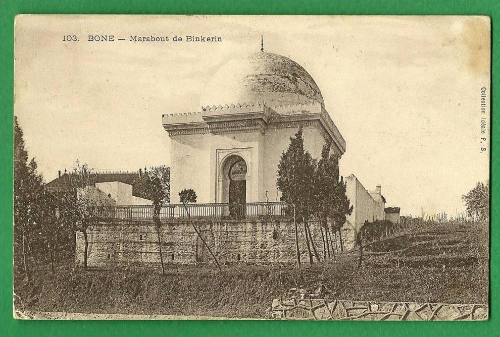 cpa  ALGERIE    BONE  - Marabout de Binkerin..........RAM4