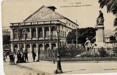 BONE . LA STATUE DE BERTAGNA ET LE THEATRE