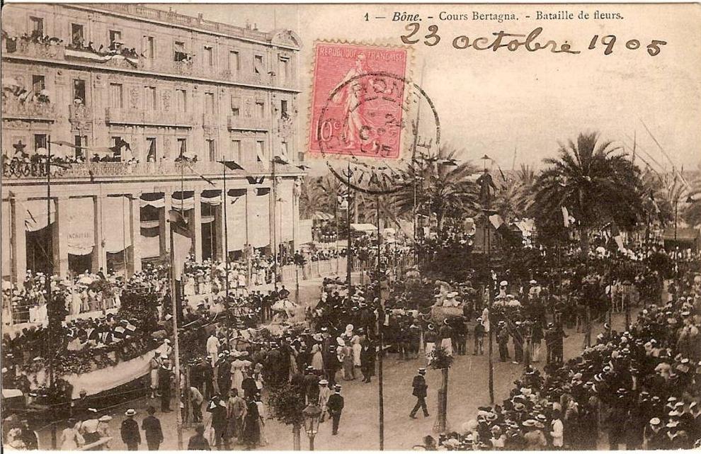 BONE COURS BERTAGNA BATAILLE DE FLEURS