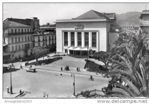 K 23 /  DEPT ALGERIE CPSM FORMAT CPA BONE THEATRE ANIME