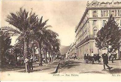 CPA - BONE - RUE THIERS - Edition N.D Photo / N° 48