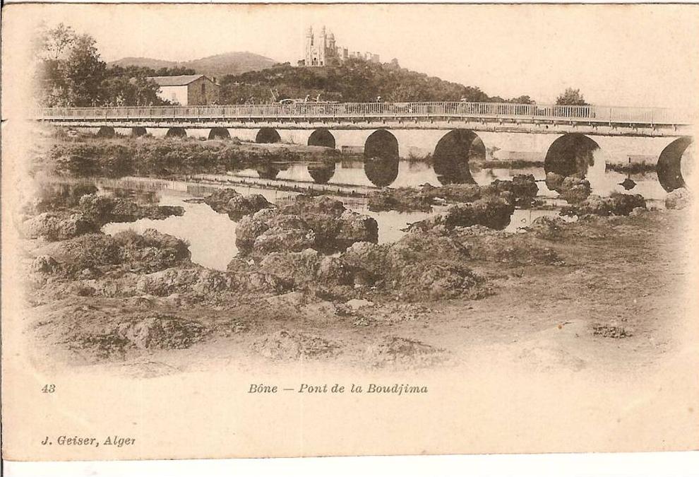 ALGERIE BONE PONT DE LA BOUDJIMA N°43