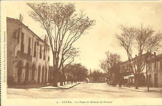 Batna - La Poste et Avenue de France