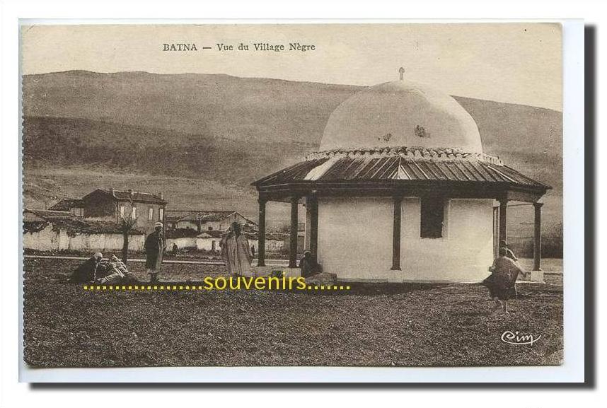 CPSM  ALGERIE BATNA vue du village negre