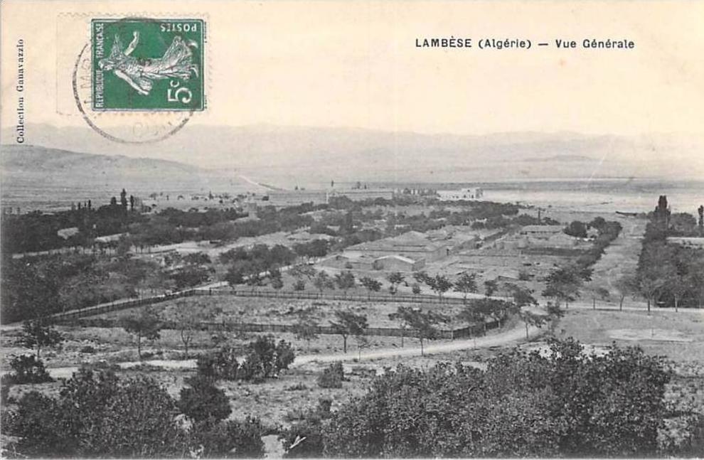 Afrique-Algérie(Batna, Lambèse-Tazoult) LAMBESE - Vue générale (Editions Collection Ganavazzio)
