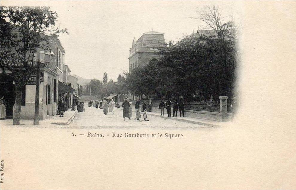 BATNA Rue Gambette et le sqare