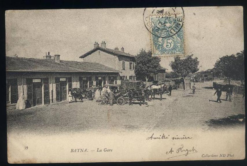39  -  BATNA   --  La Gare