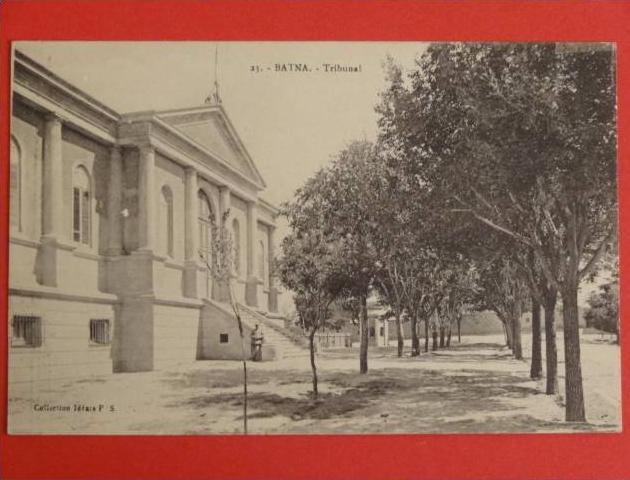 Batna Tribunal Voir recto verso