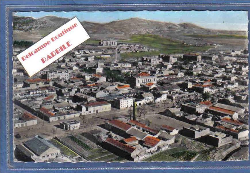 carte postale Algérie Batna  vue aérienne trés beau plan