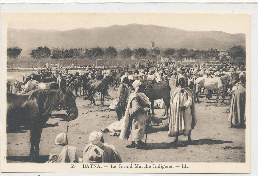 BATNA_Le  Grand Marché Indigène  (animée )_
