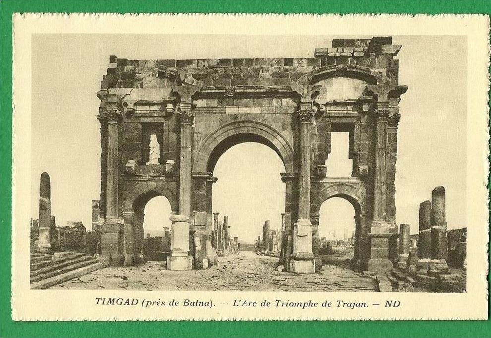 Lot de 6 cpa  Algérie    TIMGAD  près de BATNA     Ruines Antiquités   ............  LMC20