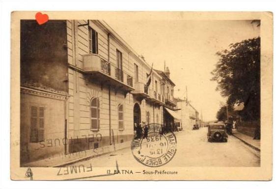 ALGERIE-18147-BATNA-Sous -Préfecture----------voit ures
