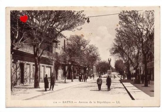 ALGERIE-18132-BATNA-Avenu e de la République------------ani mée