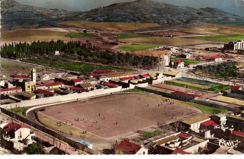 Algerie Batna vue aerienne stade foot ASB CIM 2