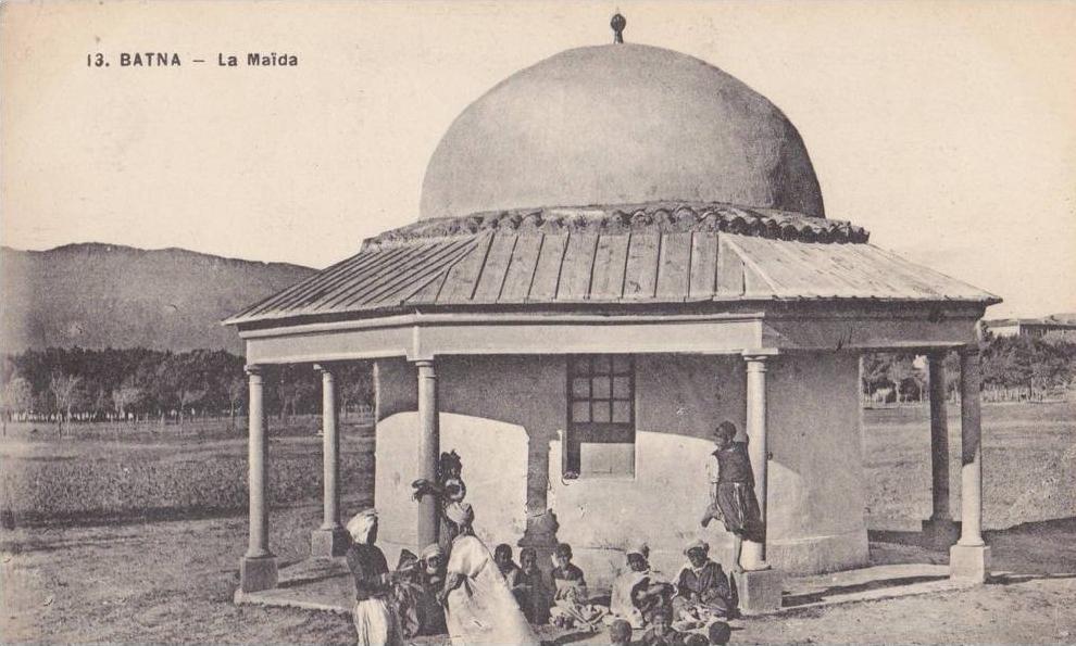 cpa Algérie batna la maïda animé circulé collection idéal P.S n° 13