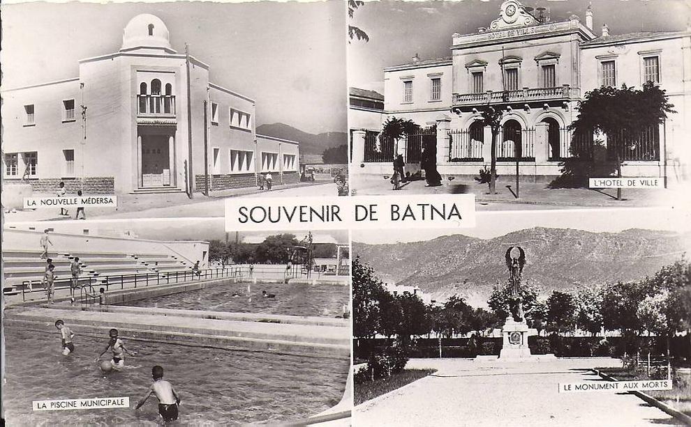 cpsm batna, vues diverses, piscine,médersa...