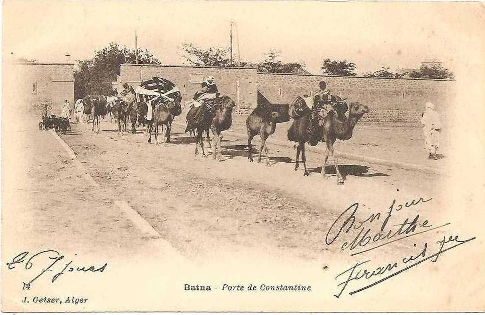 Algérie Batna . Porte de Constantine