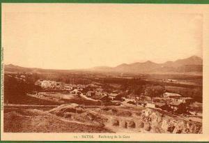 ALGERIE. BATNA. Faubourg de La Gare.