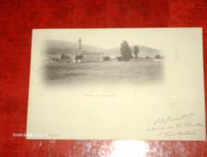 CPA POSTCARD AFRIQUE ALGERIE BATNA RR PLAN MOSQUEE MOSQUE 1902 corr militaire colonel à lieutenant colonel ,photo Geiser