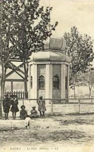 cpa-Algerie-Batna-le puits artésien(animée)