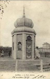 cpa-Algerie-Batna-le puits Artesien