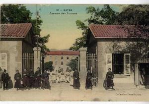 ALGERIE BATNA  CASERNE DES ZOUAVES