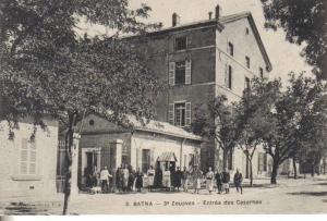 Batna  3è zouaves , entrée des casernes