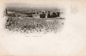 Algérie- (Batna) TIMGAD -Thermes Sud (Cpa Dos Simple -Editions Geiser Alger n° 14 )*PRIX FIXE