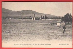 CPA Algérie - Batna - Le Village négre vue prise de la route de Lambèse  (Editeur Neurdein N°5)