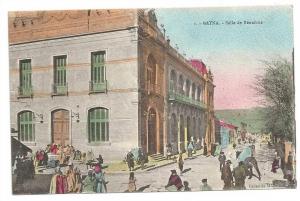 Batna (Algérie)  Salle de Réunion env 1910 (animé)